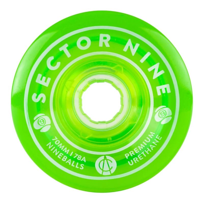 SECTOR 9 Nineballs 70mm 78a Green