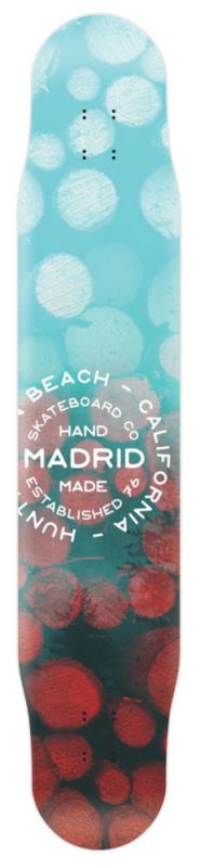 MADRID Fiberglass Pole 46" - Logs - Longboard Deck