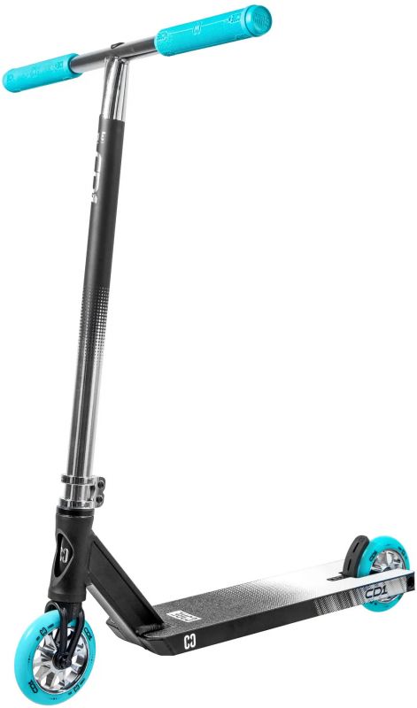 CORE CD1 - Chrome/Teal - Stunt Scooter Komplett