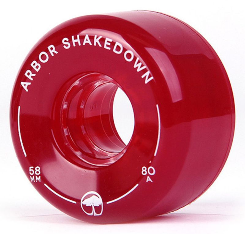 ARBOR Shakedown 58mm 78a Vintage Red - Rollen