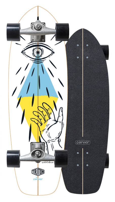 CARVER X TRITON Guidance 29" - Surfskate Komplett