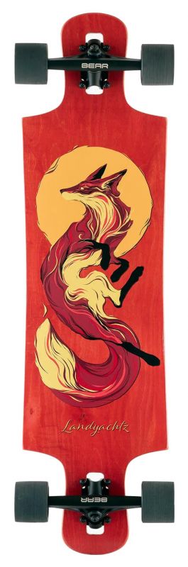 LANDYACHTZ Drop Hammer Sun Fox - Longboard Komplett