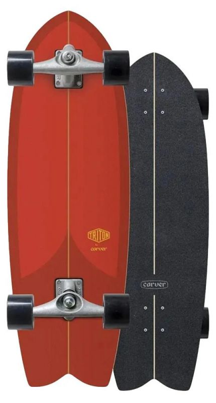 CARVER X TRITON Redtail 29.5" - Surfskate Komplett