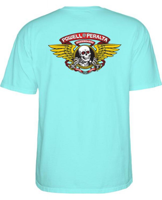POWELL PERALTA Winged Ripper Celadon - T-Shirt