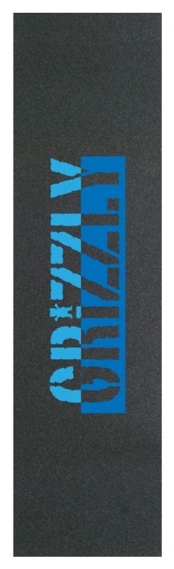 GRIZZLY Two Faced Griptape Blue - 9" x 33"