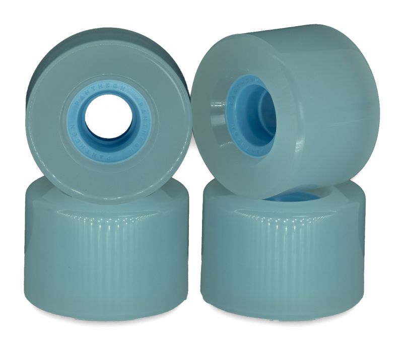 PANTHEON Sliders 66mm 74a Wheels Milky