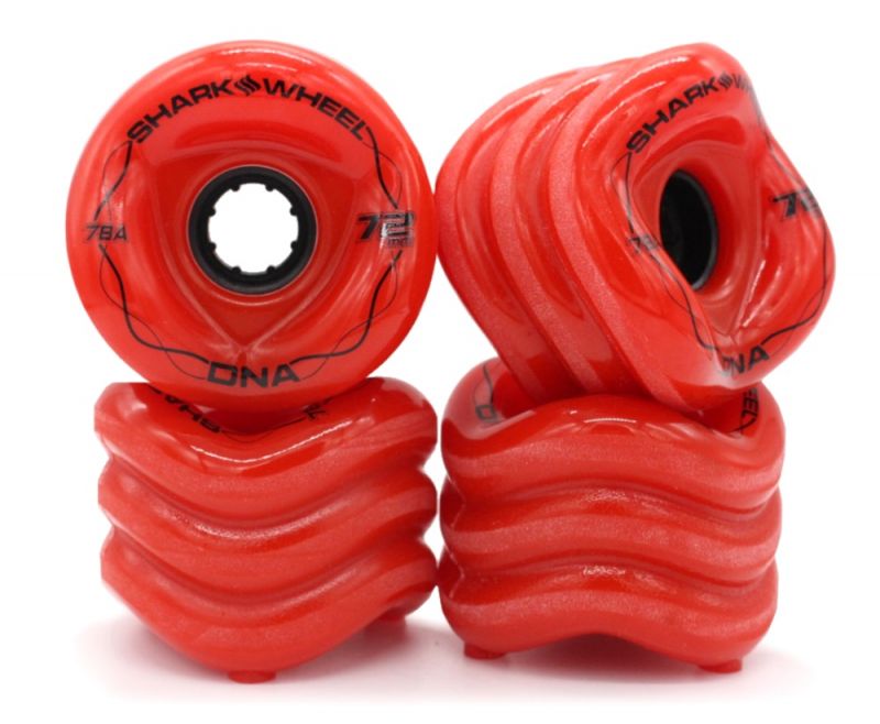 SHARK WHEELS DNA 72mm 78a - Red (Lava)