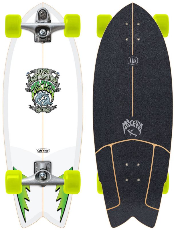 CARVER x LOST Pisces 29" C7 - Surfskate Komplett