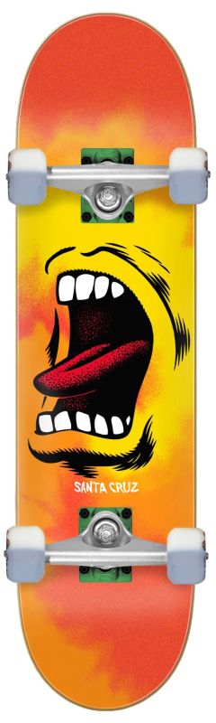 SANTA CRUZ Big Mouth Flame Full 8" - Skateboard Komplett