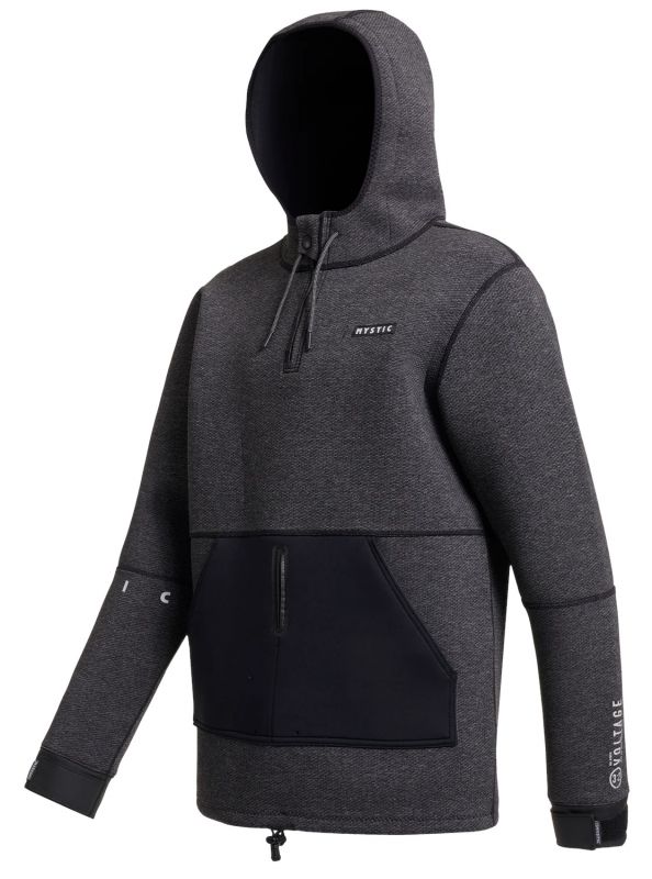 MYSTIC Voltage Sweat 3mm - Grey - Neopren-Hoodie