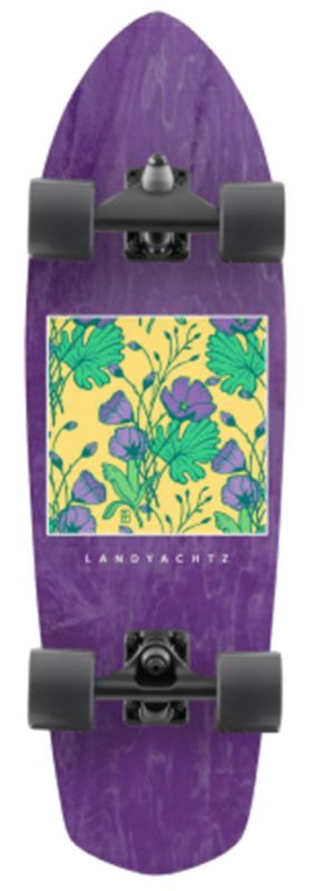 LANDYACHTZ Pocket Knife 29.6" Botanical - Surfskate Komplett
