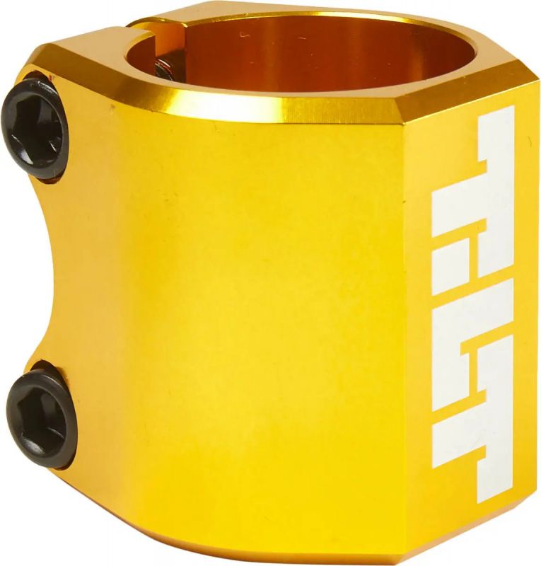 TILT Classic Double Clamp Gold - Stunt Scooter Clamp