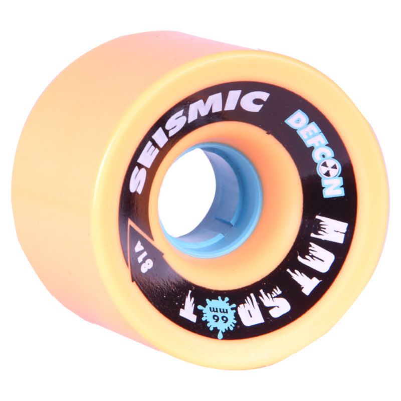 SEISMIC Hot Spot 66mm 81a Mango - Longboard Rollen