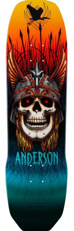 POWELL PERALTA Flight Pro Shape 290 Andy Anderson Heron 9,125" - Skateboard Deck