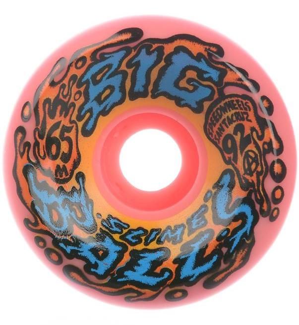 SANTA CRUZ Slime Big Balls Speedwheels Reissue Pink 65mm 92A