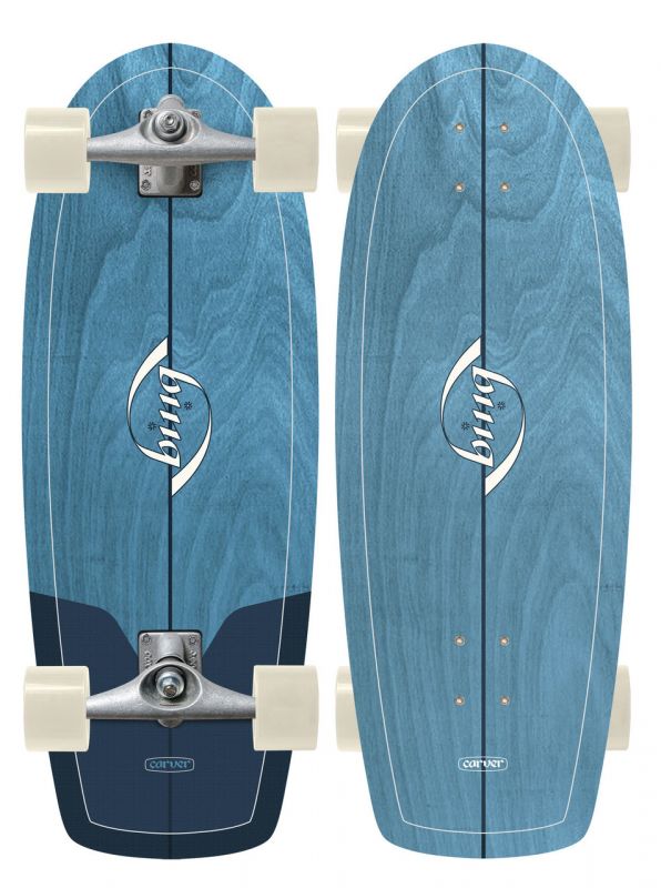 CARVER X BÌNG Puck 27.5" CX - Surfskate Komplett