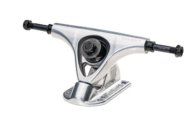 PARIS Savant "Convertible" 125mm/135mm 50° Polished - Longboard Achse