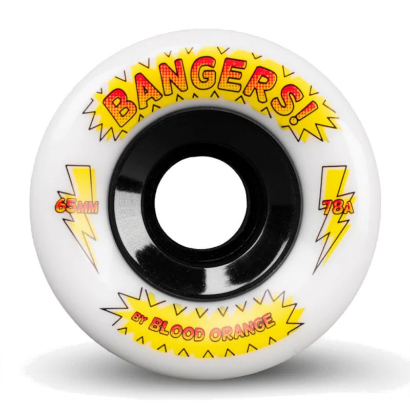 BLOOD ORANGE Bangers 65mm 78a - Longboard Rollen