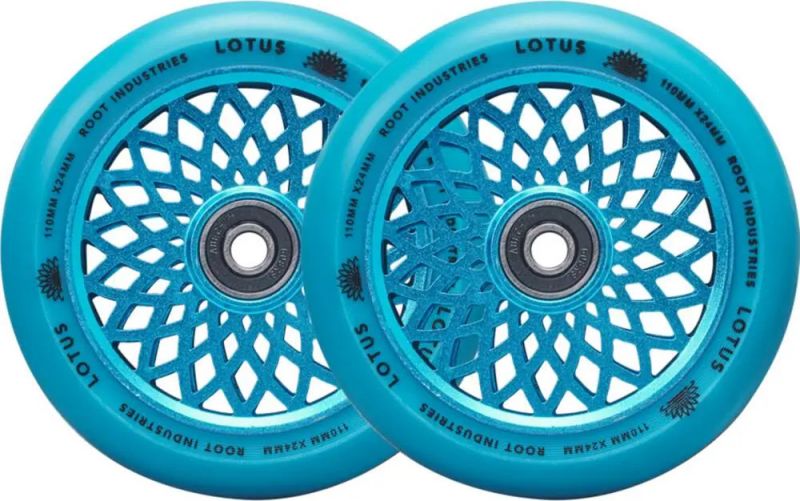 ROOT INDUSTRIES Lotus 110mm Radiant Blue - 2 Pack Stunt Scooter Rollen