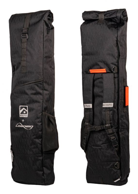 LOADED x KYOTO Long Base Collab Board Bag - Dark Matter - Longboard Rucksack