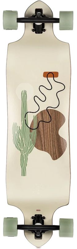GLOBE Geminon Micro-Drop 37" - Walnut/Cacti - Longboard Komplett