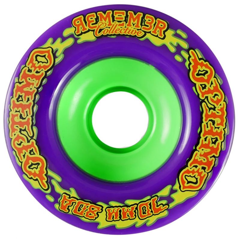 REMEMBER Optimo 70mm 80a Purple - Longboard Rollen