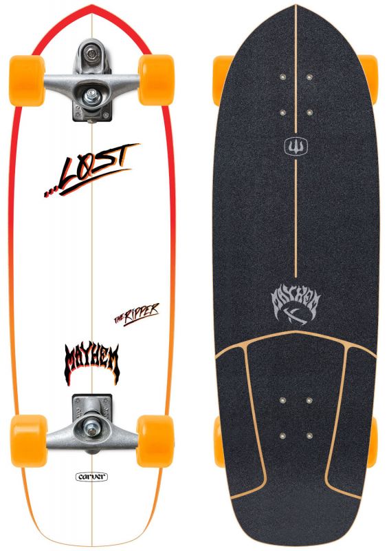 CARVER x LOST Ripper 30.75" C7 - Surfskate Komplett
