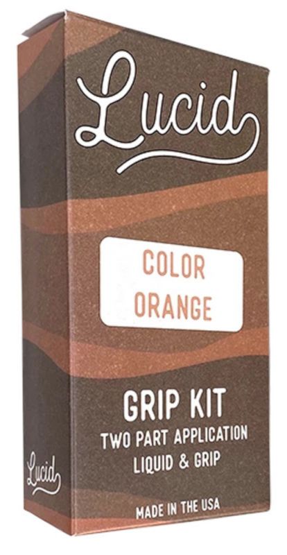 LUCID GRIP Color Spray On Grip Kit - Orange