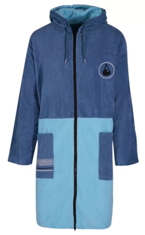 WAVE HAWAII Zip Poncho Bleys (Größe XL) - Surf Poncho
