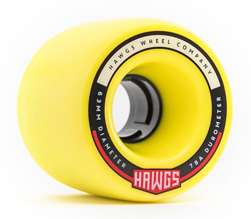 HAWGS Fatty Hawgs 78a 63mm Yellow