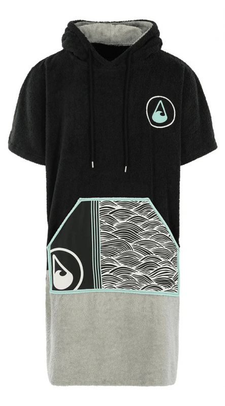 WAVE HAWAII AirLite-Poncho Moledo (Größe XL) - Surf Poncho
