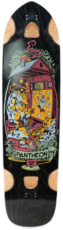 PANTHEON Kenny Napp Pro Model 'Los Osos' 35.3" - Longboard Deck