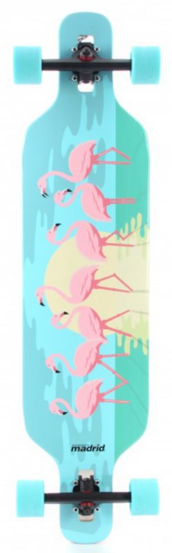 MADRID Trance 40" Flamingos - Longboard Komplett