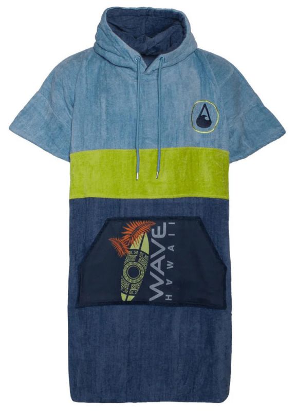 WAVE HAWAII Poncho Kapalua (Größe L) - Surf Poncho