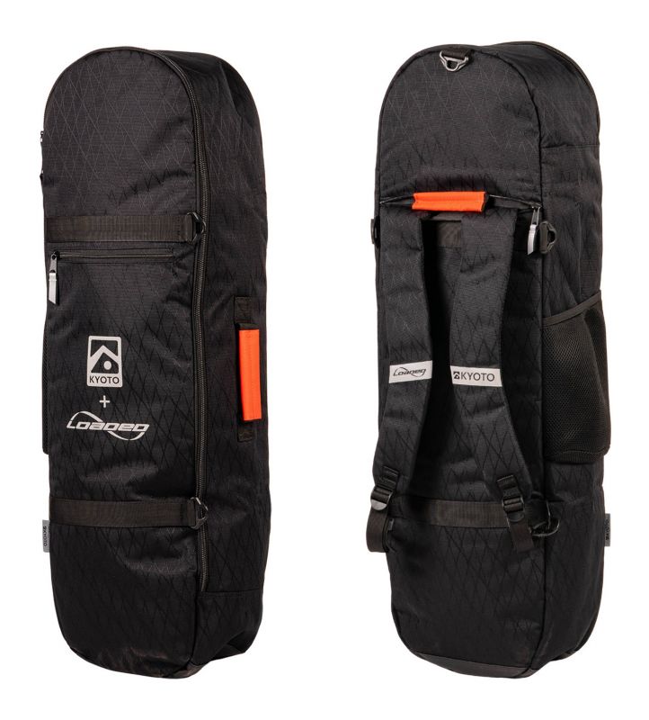 LOADED x KYOTO SB Pro II Collab Board Bag - Dark Matter - Longboard Rucksack