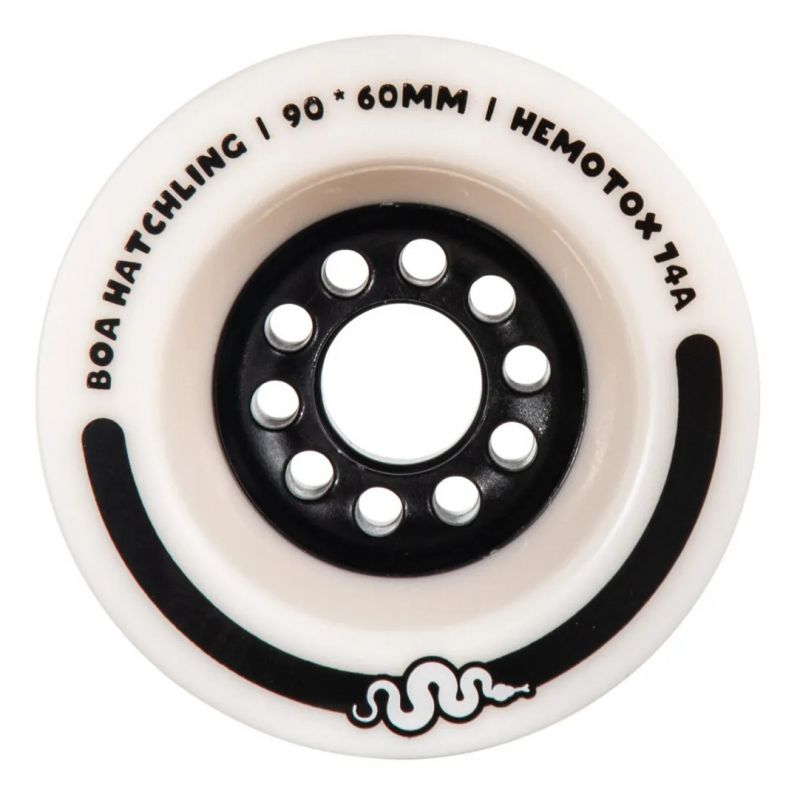 BOA Hatchling V3 90mm 74a White - Longboard/Elektroboard Rollen