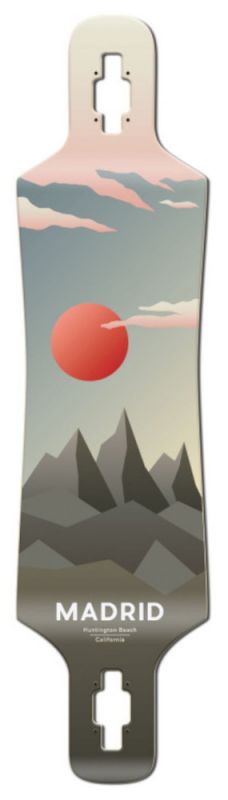 MADRID Spade 39" Luna - Longboard Deck