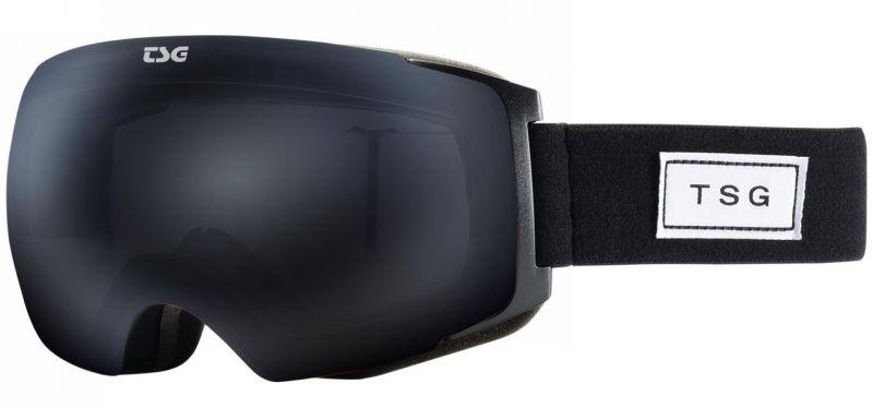 TSG Goggle Two - Black White - Snowboardbrille inkl. Bonusvisier