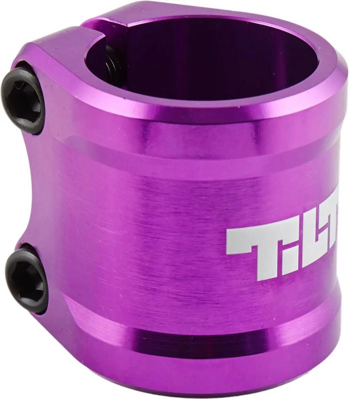 TILT Arc Double Clamp Purple - Stunt Scooter Clamp