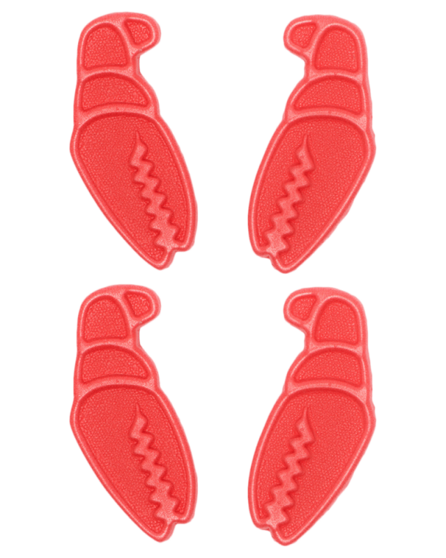 CRAB GRAB Mini Claws Red - Anti-Rutsch-Pad / Stomp Pad