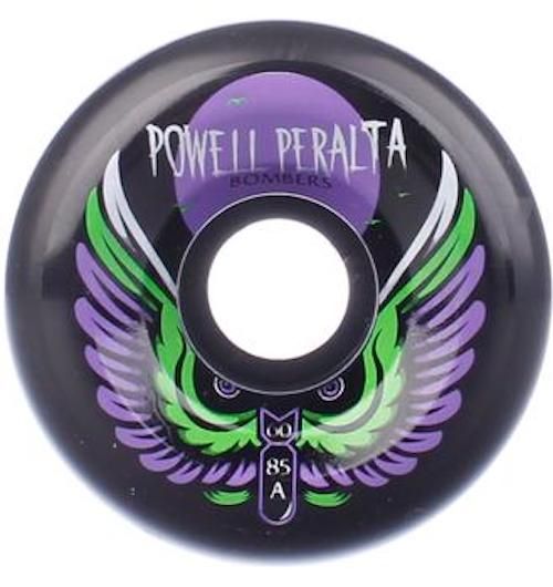 POWELL PERALTA Bombers 3 60mm 85a Black