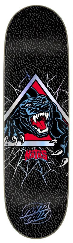 SANTA CRUZ Natas Shattered Panther VX 9" - Skateboard Deck