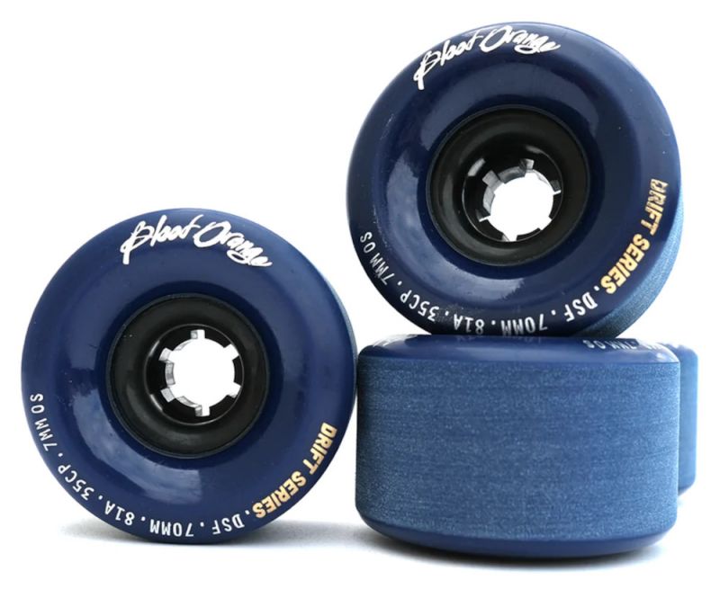 BLOOD ORANGE Drift 70mm 81a Nightfall - Longboard Rollen
