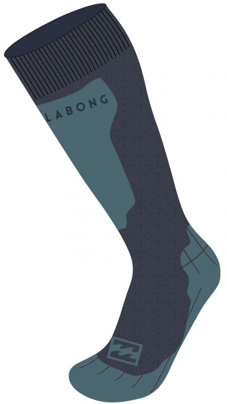 BILLABONG Park Coolmax Men Socks - Navy Heather - Snowboard Socken
