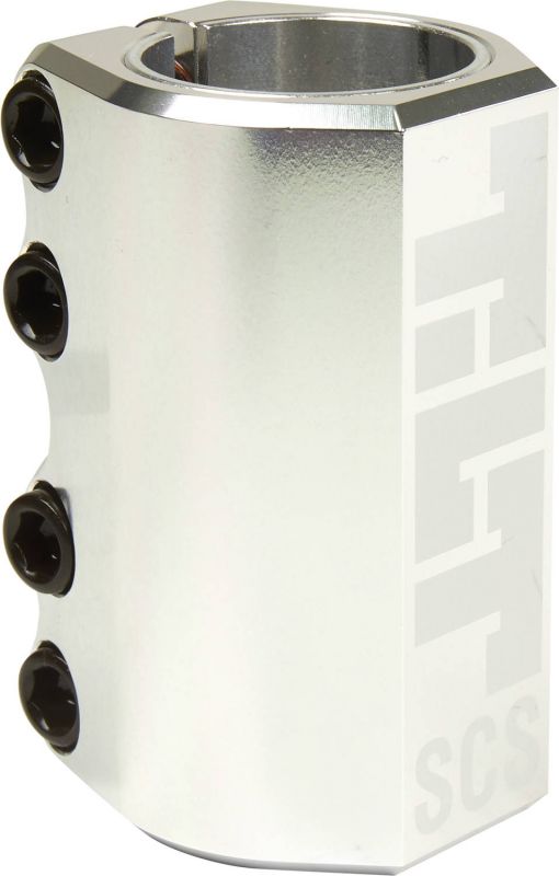 TILT Classic SCS Clamp Silver - Stunt Scooter Clamp