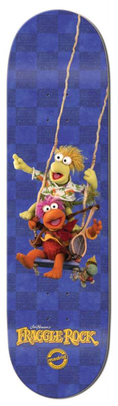 MADRID x FRAGGLE ROCK Swing 8.25" - Skateboard Deck