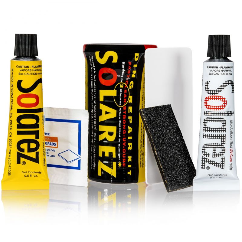 SOLAREZ Polyester Mini Travel Kit - Reparaturset für Surfbretter