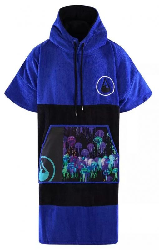 WAVE HAWAII Poncho Jellygang (Größe L) - Surf Poncho