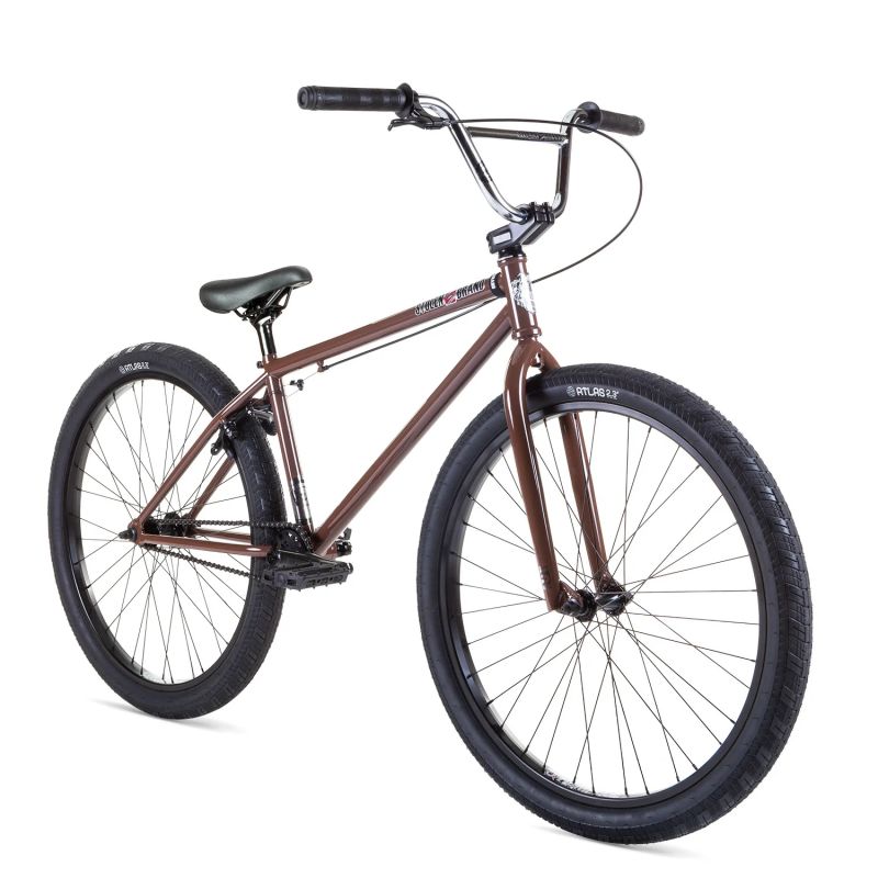 STOLEN Zeke 26" - Dark Chocolate/Chrome - BMX Bike