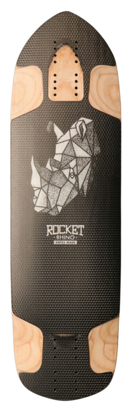 ROCKET LONGBOARDS Rhino Racetail - Longboard Deck